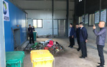 咸陽市淳化縣領導一行考察我司廈門市同安區分散式垃圾熱氣化處理項目