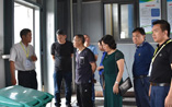 重慶市萬盛經開區領導一行考察我司廈門市同安區分散式垃圾熱氣化處理項目